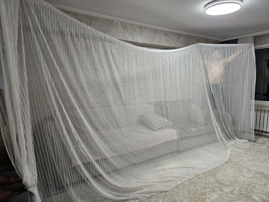 Продам тюль в хорошем состоянии