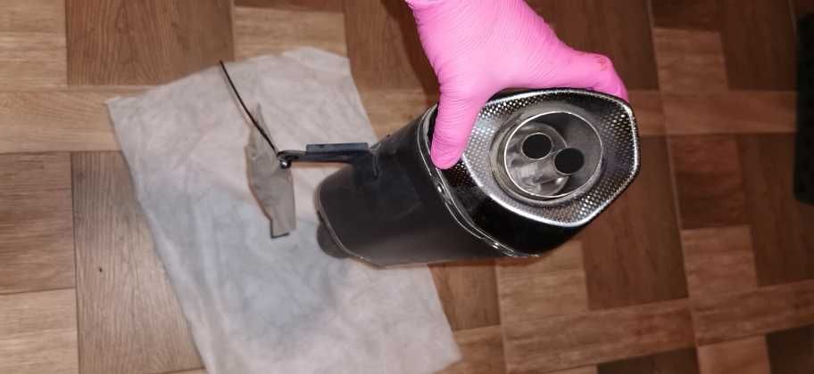 Toba esapament motocicleta Akrapovic slip-on