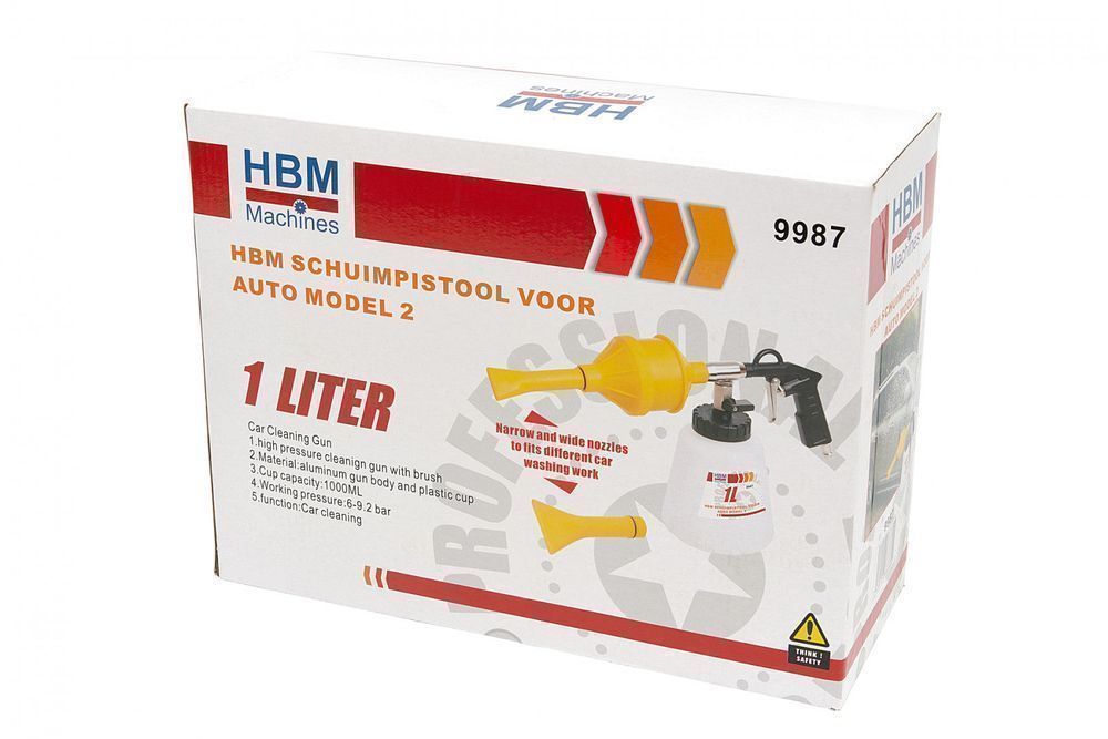 Pistol pneumatic tornader spuma activa hbm