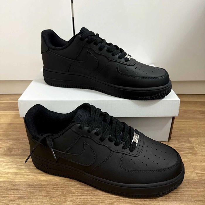 Adidasi Nike Air Force 1 X Triple Black Low