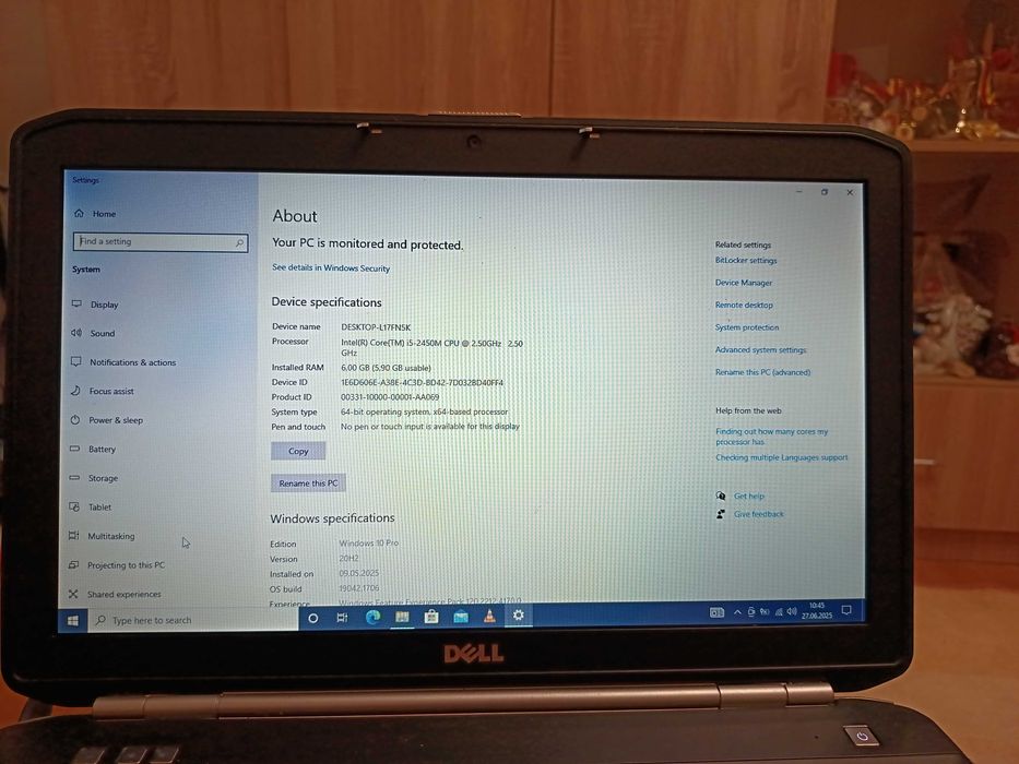 Vând laptop DELL Latitude E5520