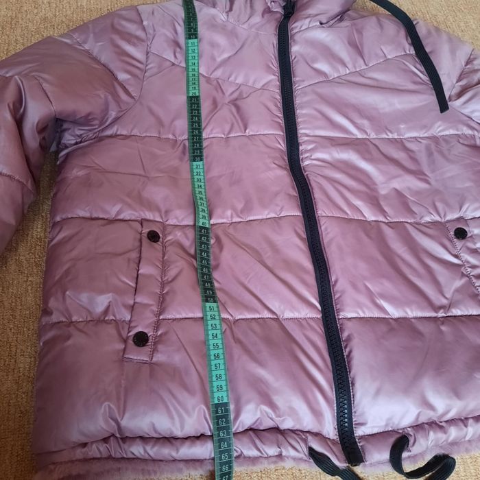 Дамски зимно яке с две лица- размер L