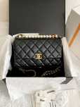 Geanta Chanel pearl flap bag 23 cm, Premium