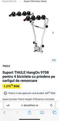 Suport 4 biciclete THULE HangOn 9708