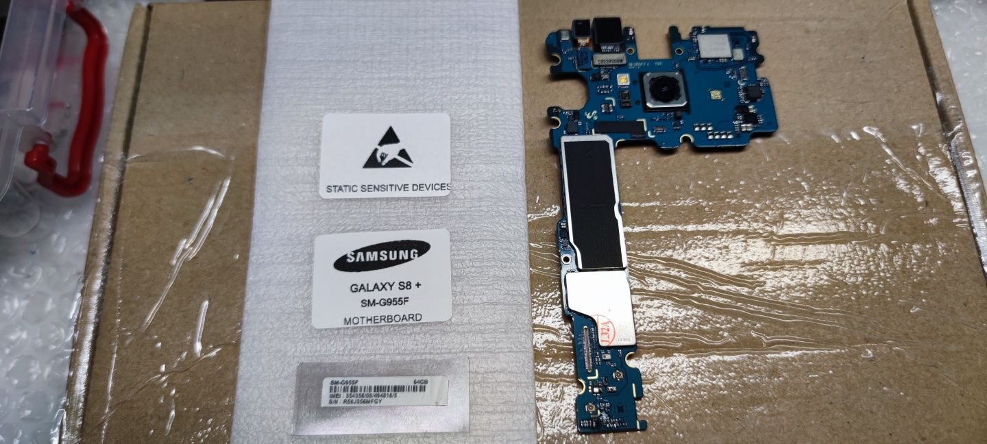 Placa de baza Samsung S8 plus completa