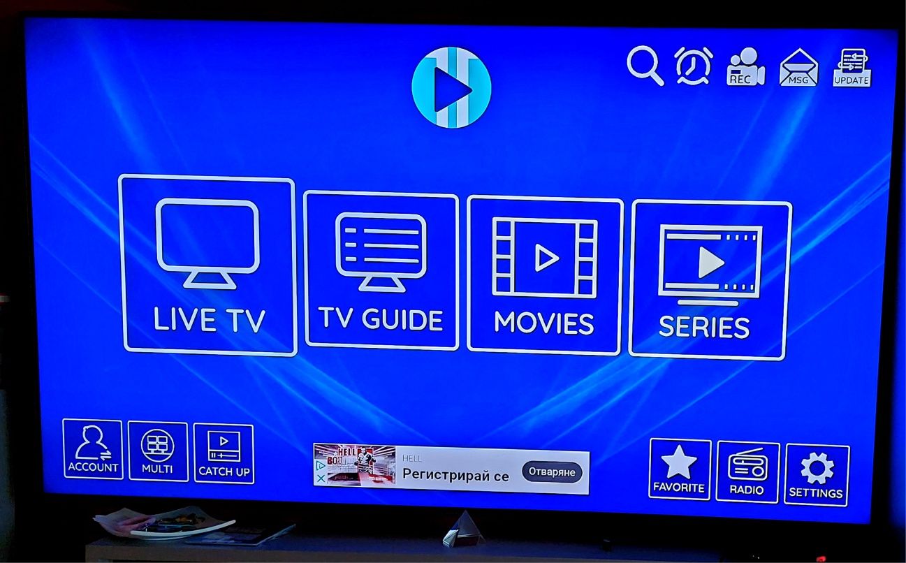 Приемник Smart TV BOX,  Android, Fi-wi, HDIM, GOGGLE PLAY;