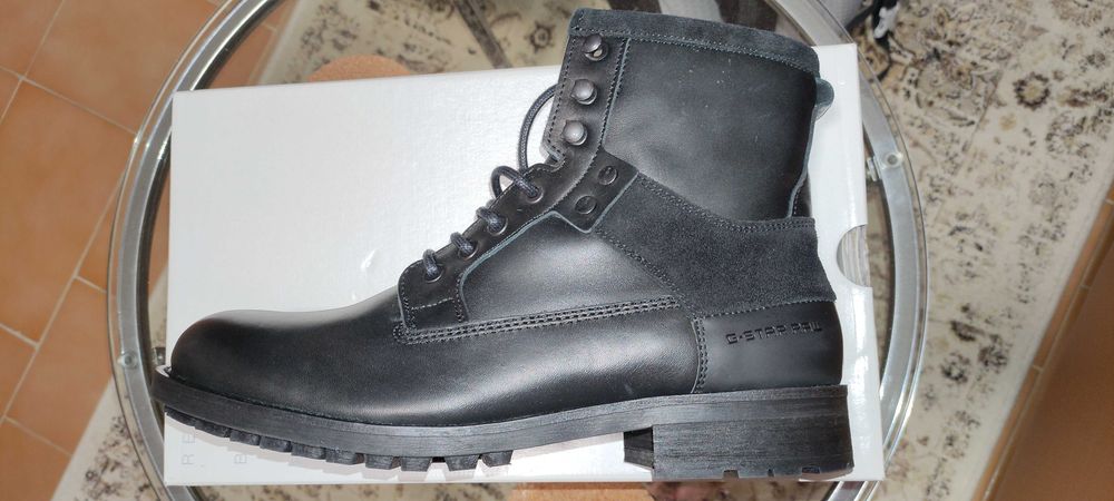 G-Star Patton, Нови мъжки високи зимни обувки (кубинки, боти), 43