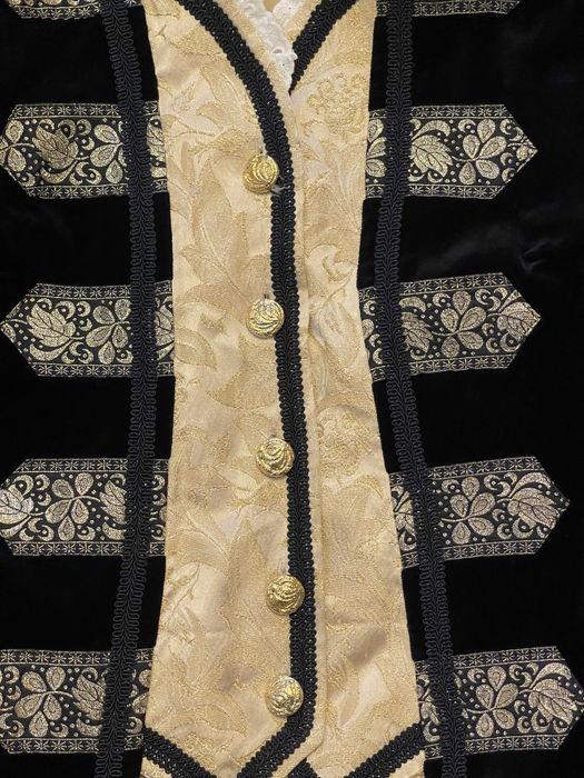 Sacou bal mascat / evenimente istorice unisex