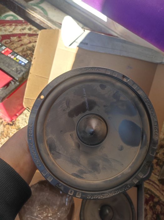 Магнитофон пионер и колонки