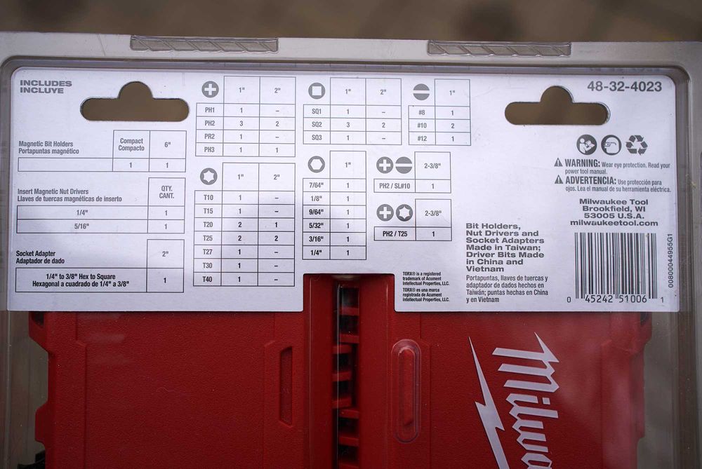 Kit Brushless Milwaukee M12 FUEL + Set de 45 biti