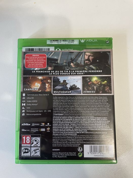 Call of Duty Cold War Xbox Series X / Xbox One