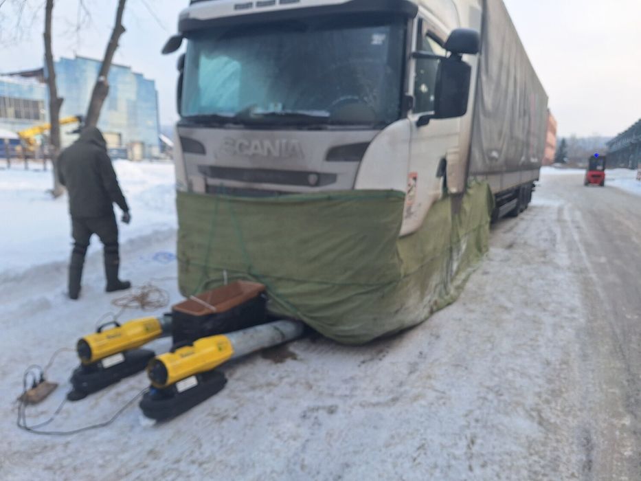 Отогрев авто, Обогрев машин на выезд, Прикурка Грузовые Спецтехники