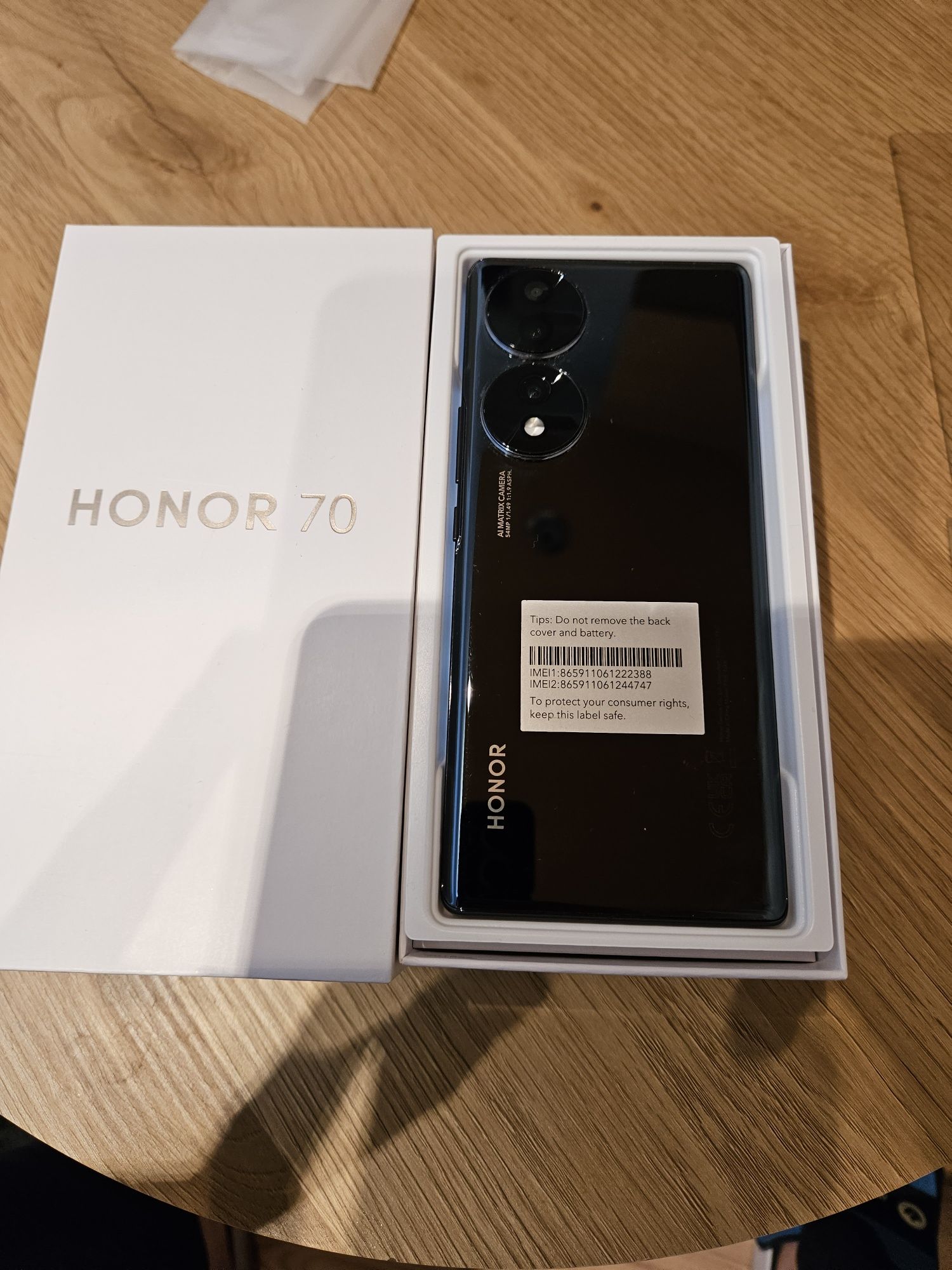 HONOR 70 în garantie