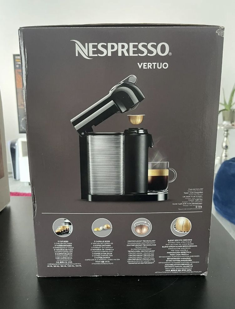 Nespresso Vertuo чисто нова кафемашина с капсули