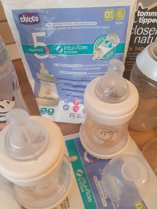 Biberoane chicco,tommee tippee și nuk