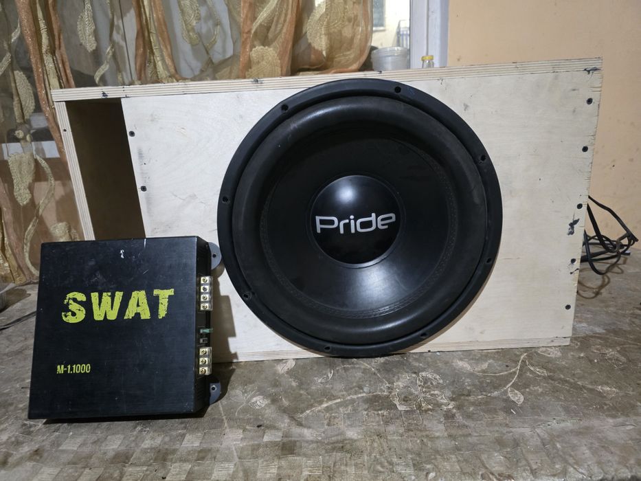 Сабвуфер и усилитель