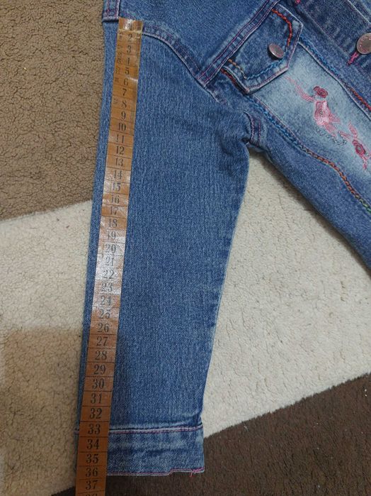 Geaca fete blugi primavara