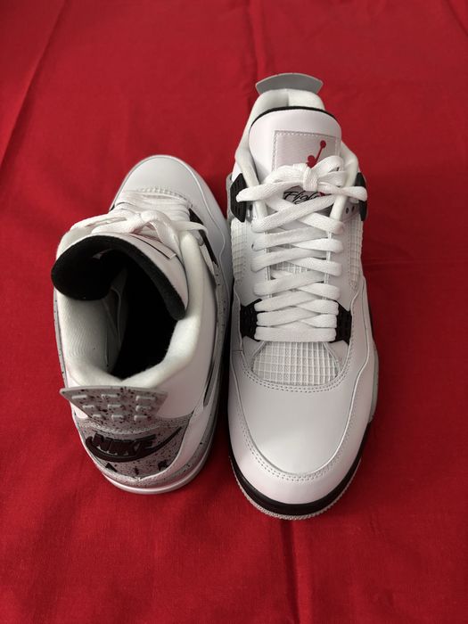 Jordan 4 White Cement marime 46 noi