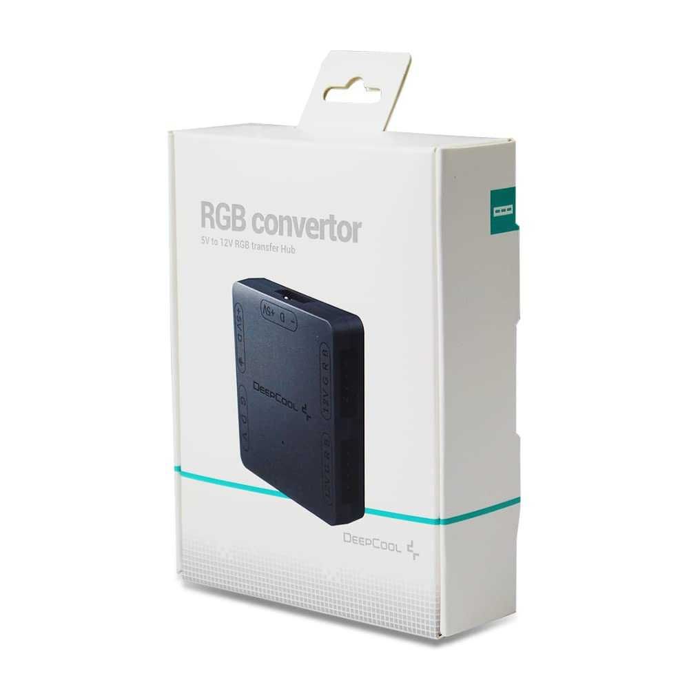 Fan Controller Convertor DeepCool,5V ADD-RGB la 12V RGB TransferHub