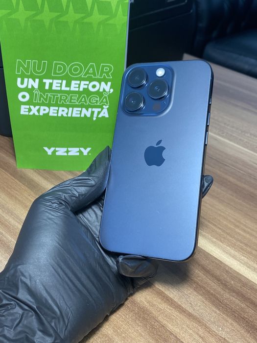 iPhone 15 Pro / 128 GB / Sănătate baterie 91% / Ca nou
