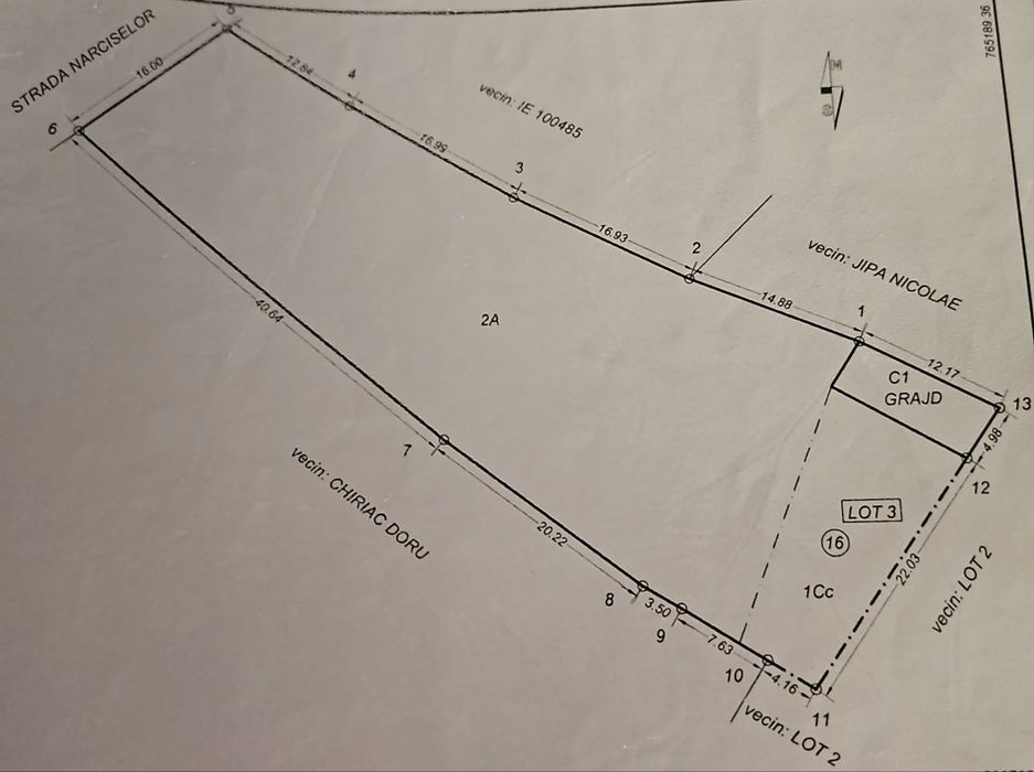 Vand teren zona centrala