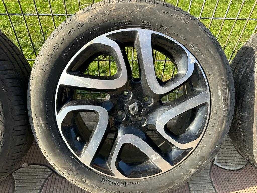 Jante aliaj originale Renault Captur 4x100 r17