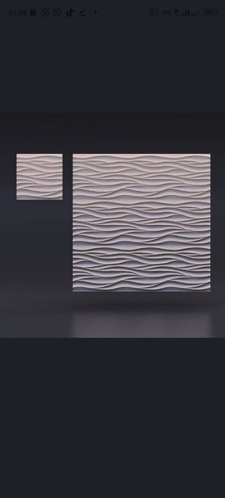 Гипсовые 3Dпанели