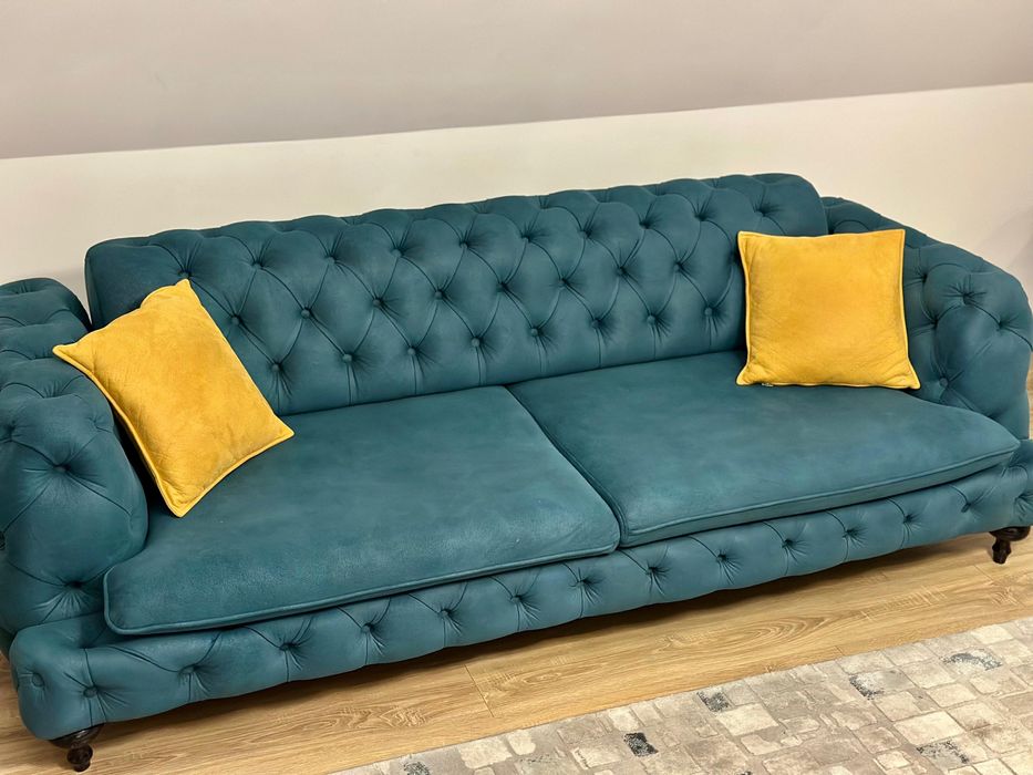 Canapea Chesterfield blue Tosca Italy