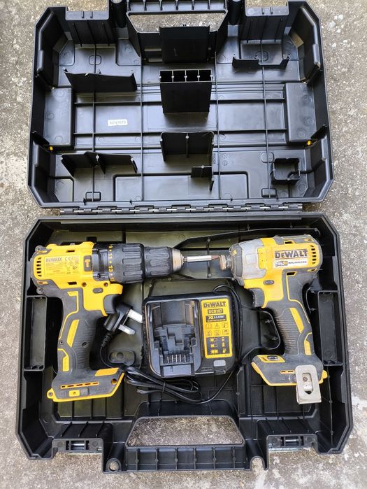 Безчетков импакт гайковерт Винтоверт ДеВолт DeWalt Дрил 18в