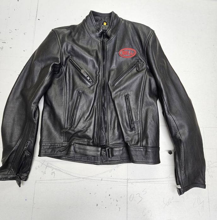 Geacă moto din piele Bell XL