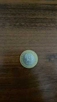 Монета 100 тенге коллекционная кыран беркут