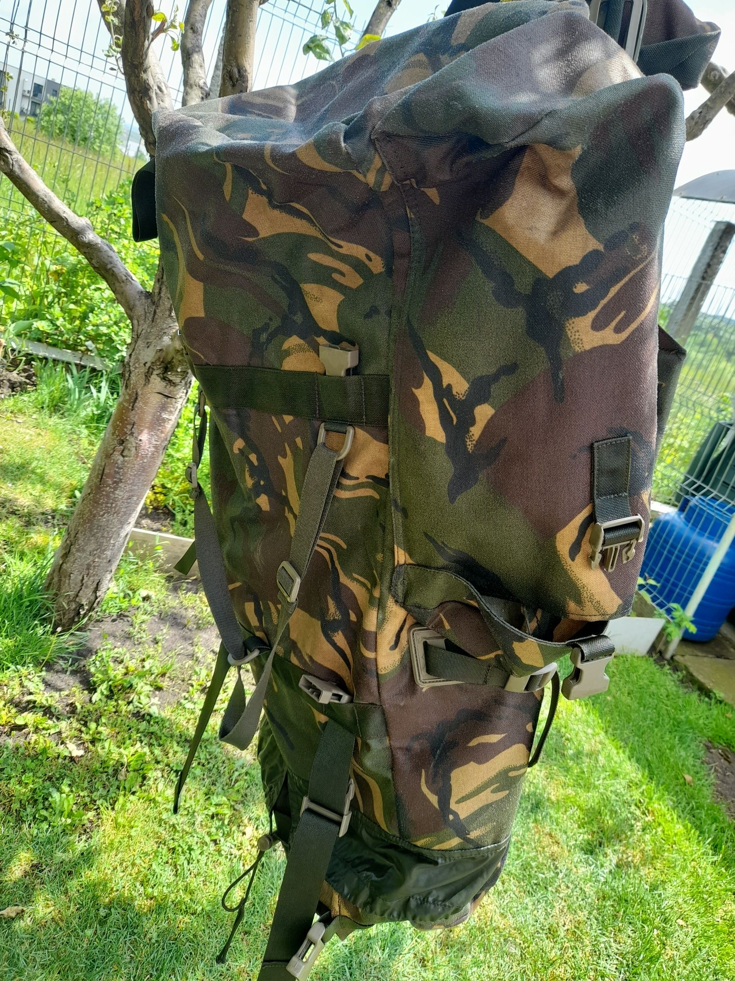 Rucsac raniță militară românească, camuflaj pădure 80l