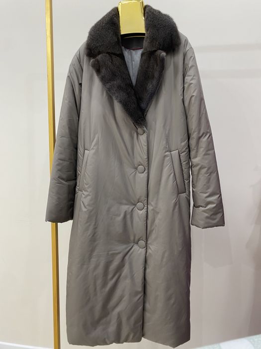 Куртка с норковым воротником