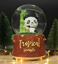 Стеклянный шар музыка "Панда" снежный шар Lesley Panda подарок