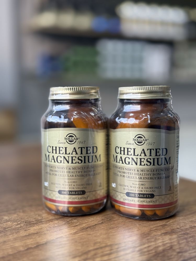 Solgar Chelated Magnesium 100 tablets