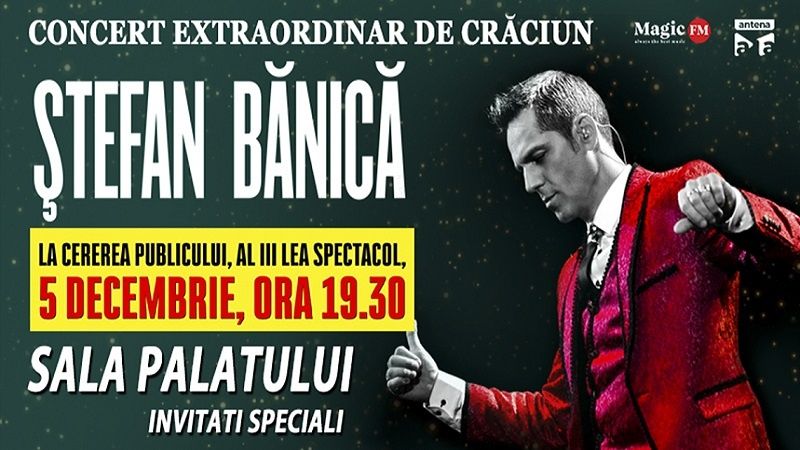 2 bilete Concert Bănică 5 Decembrie