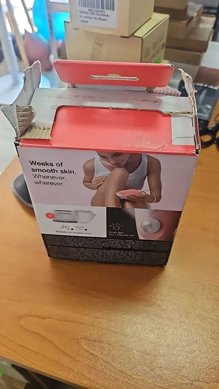 Епилатор - Braun Silk-epil 3 Novo SE 3-440, розово/бял