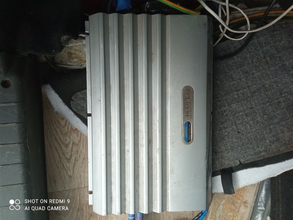 Сабвуфер и усилитель