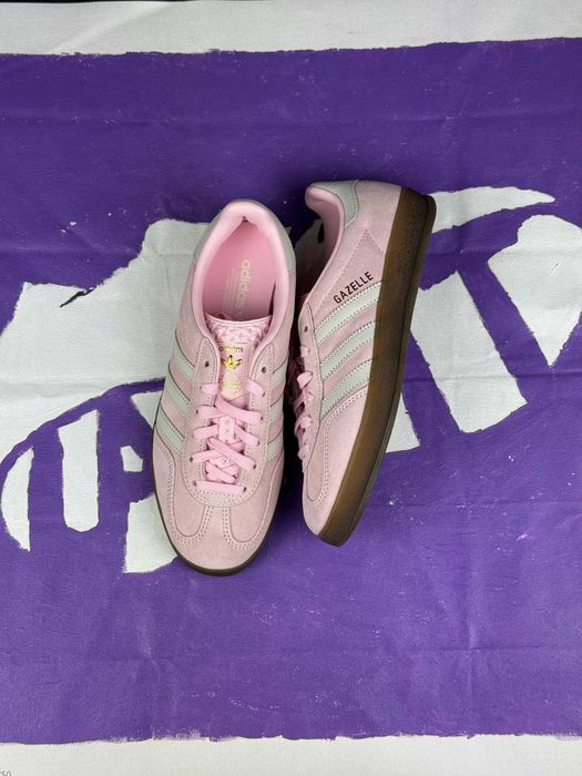 Adidas Gazelle Indoor Clear Pink Off White, 36-39, Nou