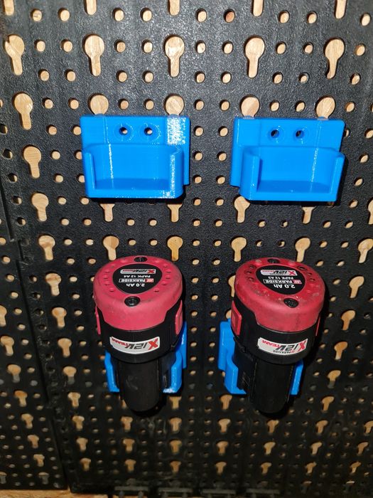 PARKSIDE  12V 2Ah suport de banc confectionat la imprimanta 3D pentru