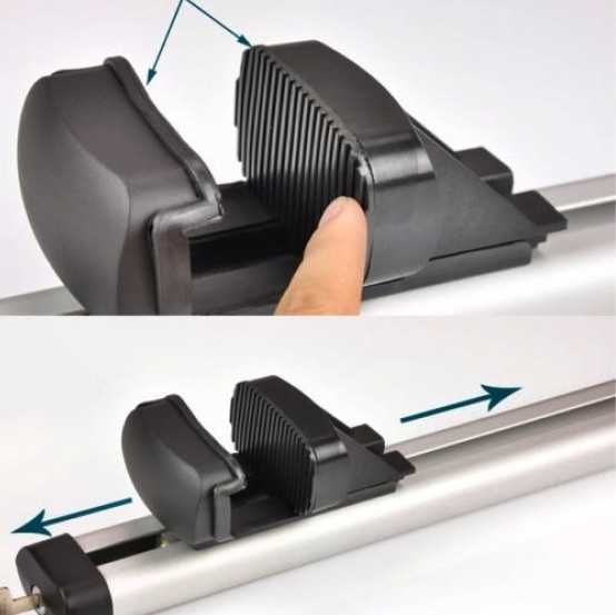 Set 2 bare portbagaj transversale pt Audi A6 C7 ALLROAD 2011-2018