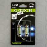 2 БРОЯ LED Диодни сулфидни крушки G-TECH 41 мм за Плафон Номер Кабина