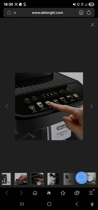 Vând cafetieră DēLonghi Magnifica Evo ECAM292.81.B EX:1.
Este noua, în