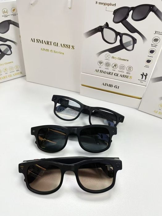 Смарт-очки AIMB-G1 — камера, ИИ-перевод. (Очки с камерой)