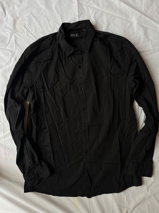 Camasa neagra eleganta pentru barbati