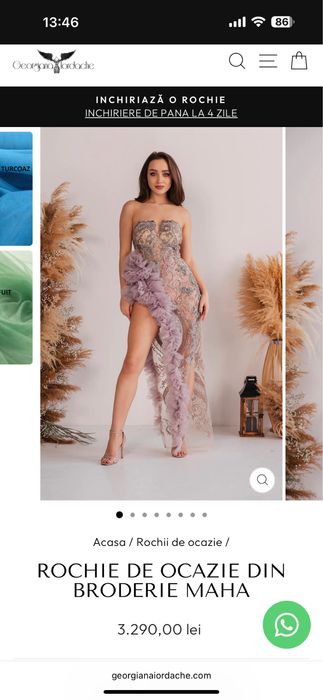 Rochie de ocazie Georgiana Iordache