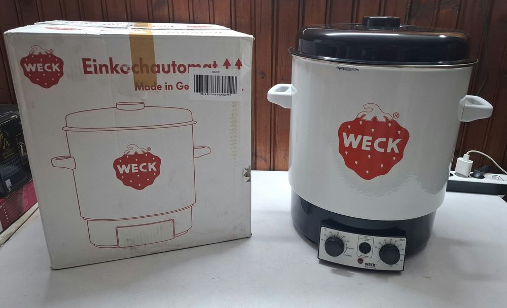 Уред за консервиране и стерилизиране Weck WAT15, 29л 2000W,термостат