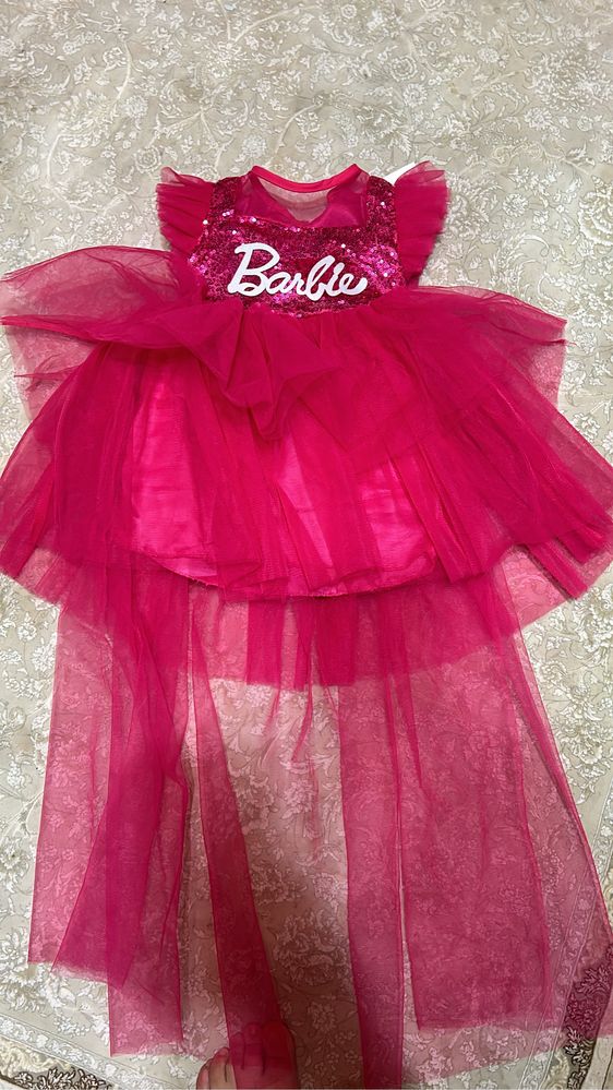 Платье на девочку Barbie