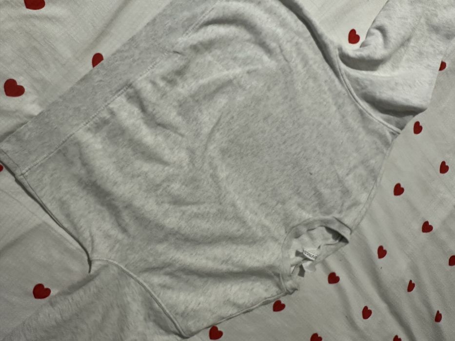 Серая кофта размер хs