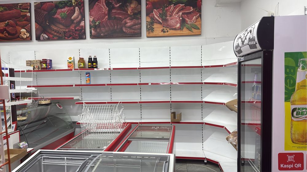 Стеллажи торговые хорошее состояние